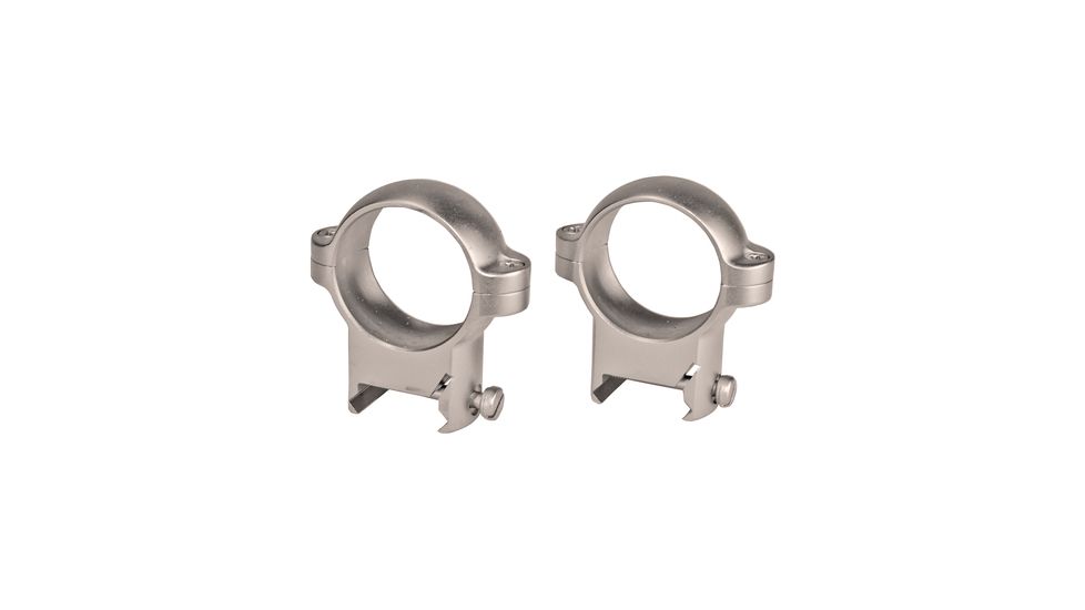 Burris Signature Zee 1 Inch Rifle Scope High Ring Pair, Nickel, 420532