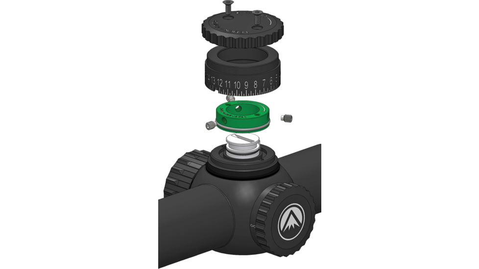 Burris Synergy Advanced Exposed Knob, Black, 626402