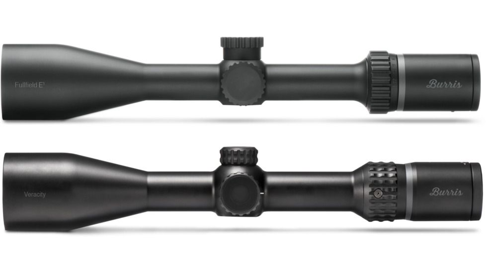 Burris Veracity 3-15x50mm Rifle Scope w/ Free Fullfield E1 4.5-14x42mm Rifle Scope, Matte Finish, Black, 200637-pkg