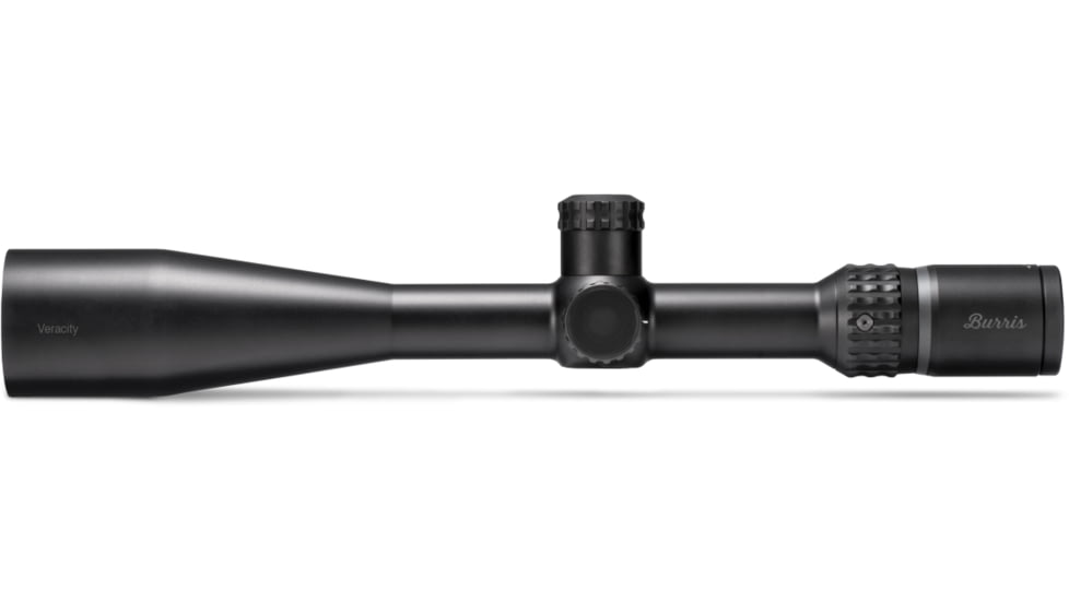 Burris Veracity 5-25x50 mm Rifle Scope, 30 mm Tube, First Focal Plane, Black, Matte, Non-Illuminated Ballistic Plex E1 FFP Varmint Reticle, MOA Adjustment, 200650