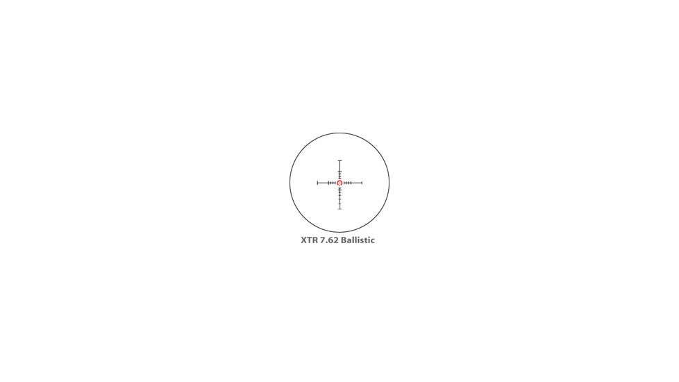 Burris XTR 7.62 Ballistic Reticle