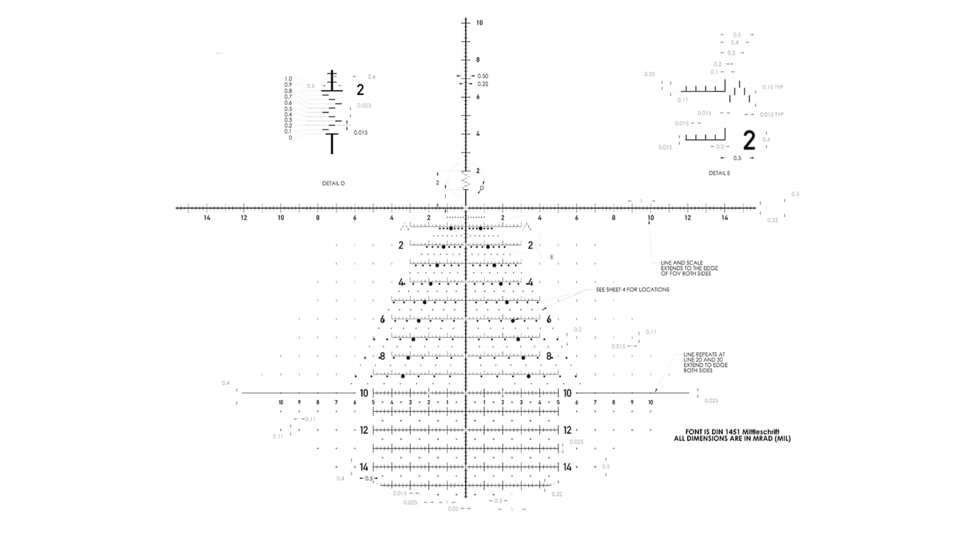Burris XTR PRO 5.5-30x56mm Rifle Scope, 34mm Tube, First Focal Plane FFP, Horus Tremor 5 Non-Illuminated, Black, 202214