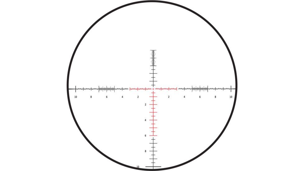 Burris Xtreme TacticalxTR III 5.5-30x56 mm Rifle Scope, 34 mm Tube, First Focal Plane, Black, Matte, Non-Illuminated SCR Mil Reticle, Mil Rad Adjustment, 201210