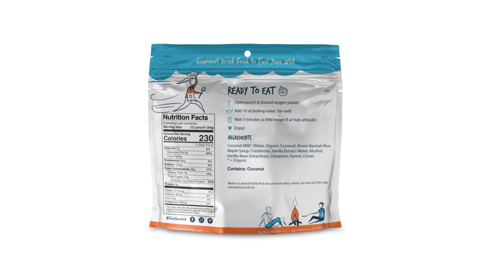 Bushkas Kitchen Rice Puddin, Double Serving, fd-07