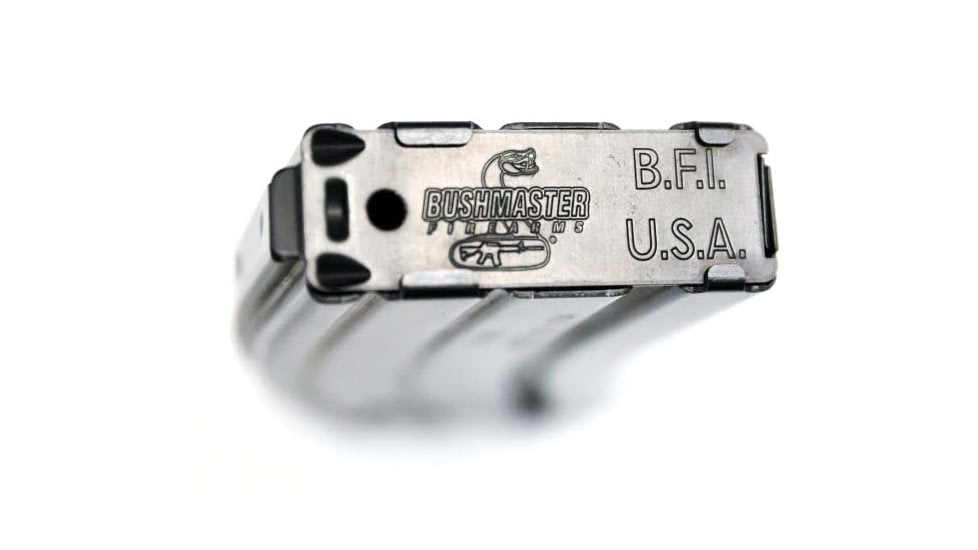 Bushmaster AR-15 5.56 NATO/.223 Remington 30 Round Rifle Magazine, Black, 1 Pack, F1000755-30RD