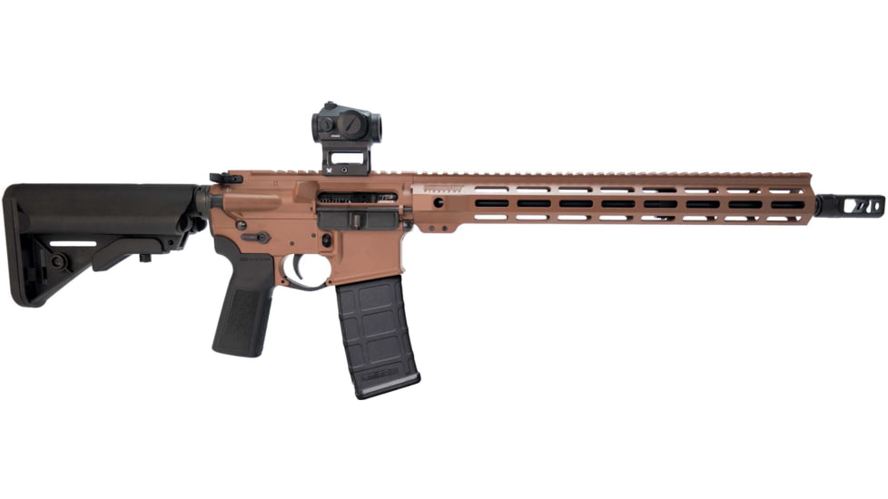 Bushmaster Bravo Zulu Rifle, 5.56x45mm NATO, 16 inch Barrel, 30 Round Magazine, Black, 0010006H212-FRRMPG