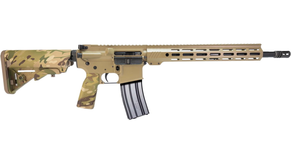 Bushmaster QRC II PRO Rifle, 5.56x45mm NATO, 16 inch Barrel, 30 Round Magazine, Blue, 0010028H235-FRRMPG