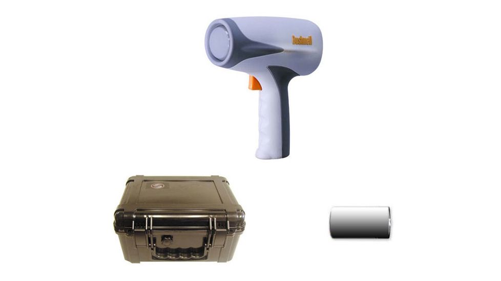 Bushnell Speedster II Radar Gun, Energizer Batteries and S3 Box 101900-MEGA-KIT2