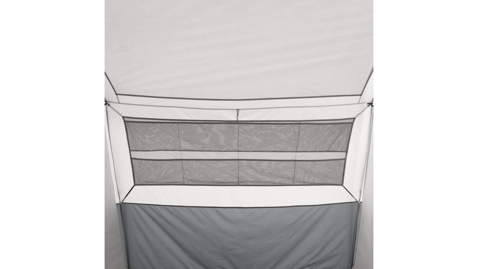 Bushnell 12 Person FRP Cabin Tent, Blue/Gray/Dark Gray, 50007