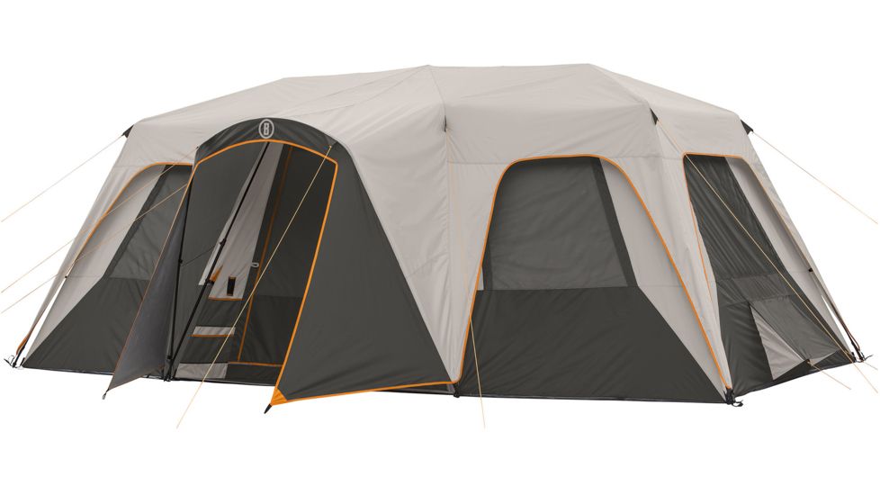 Bushnell 12 Person Instant Cabin Tent, Orange/Gray/Black, 50004