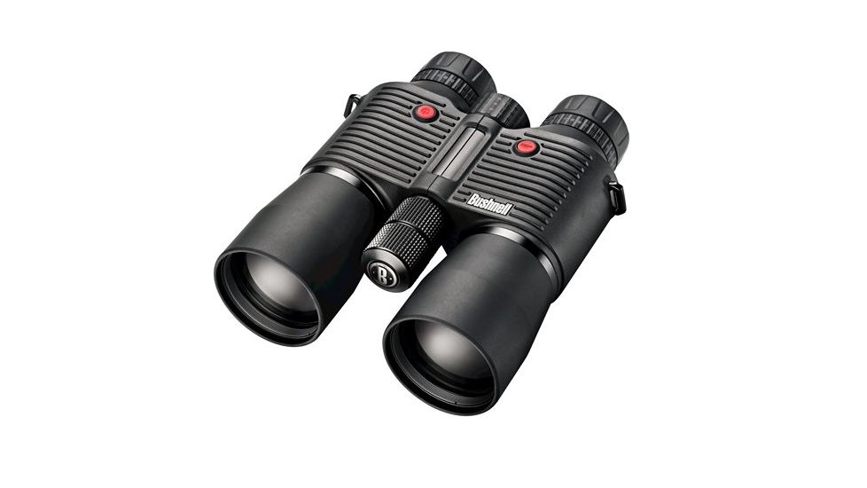 Factory Demo, Bushnell Fusion 1600 12x50 ARC Black Rangefinder Binoculars 201250