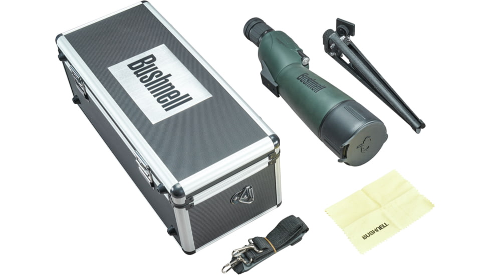 Bushnell Trophy Xtreme 20-60x65mm Porro Prism Spotting Scopes, w/Hard Case, FMC, BOX 6L, Green, 886520