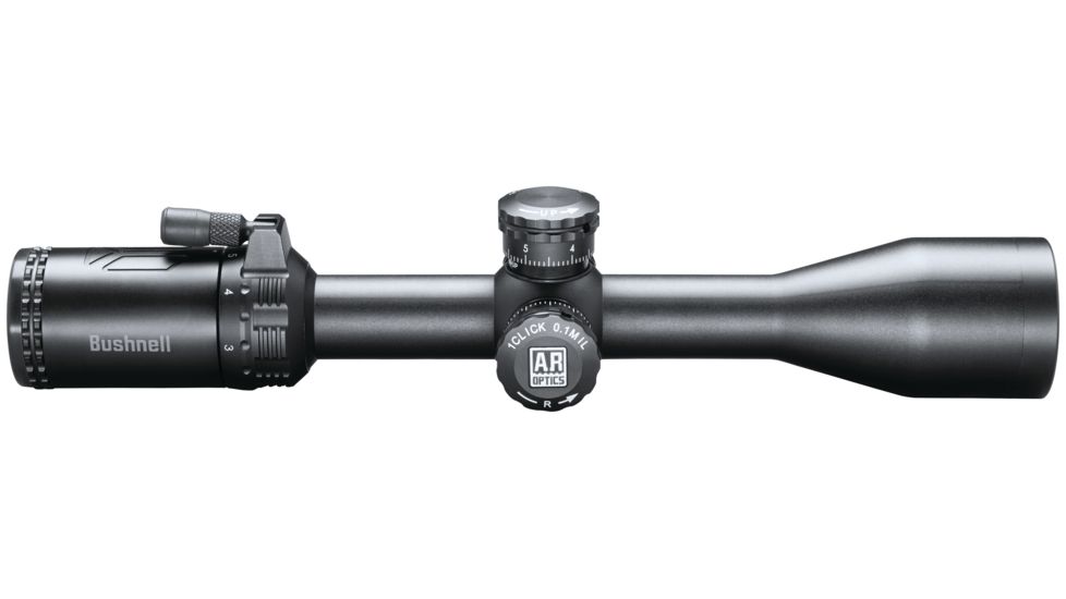 EDEMO Bushnell AR Optics Rifle Scope, 3-9x40mm, 1 in Tube, Second Focal Plane, Drop Zone-223, Black, AR73940, EDEMO1