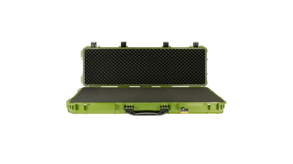 Bushnell 38in Waterproof Roller Hard Rifle Case w/ Foam, Green, Small, BN00013-GRN