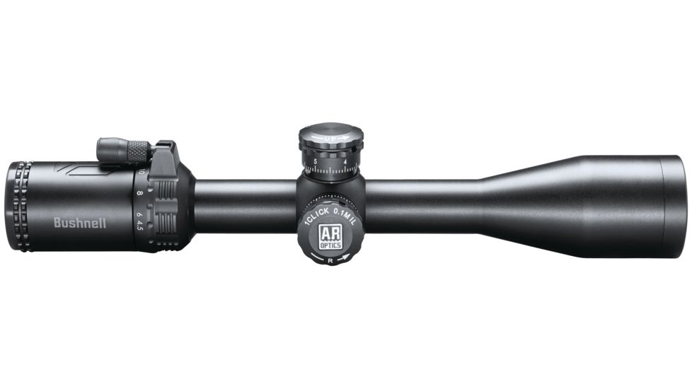 Bushnell AR Optics Rifle Scope, 4.5-18x40mm, 1 in Tube, Second Focal Plane, Drop Zone-223 Reticle, Matte Black, AR741840
