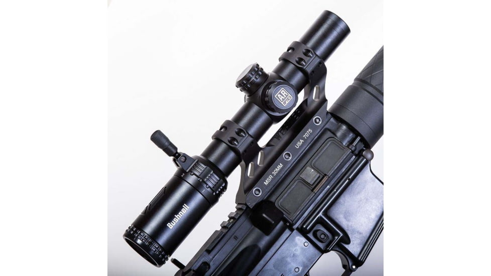 Bushnell AR Optics 1-6x24mm Rifescope, 30mm, SFP, Illum. BTR-1 Reticle, Black, AR71624I