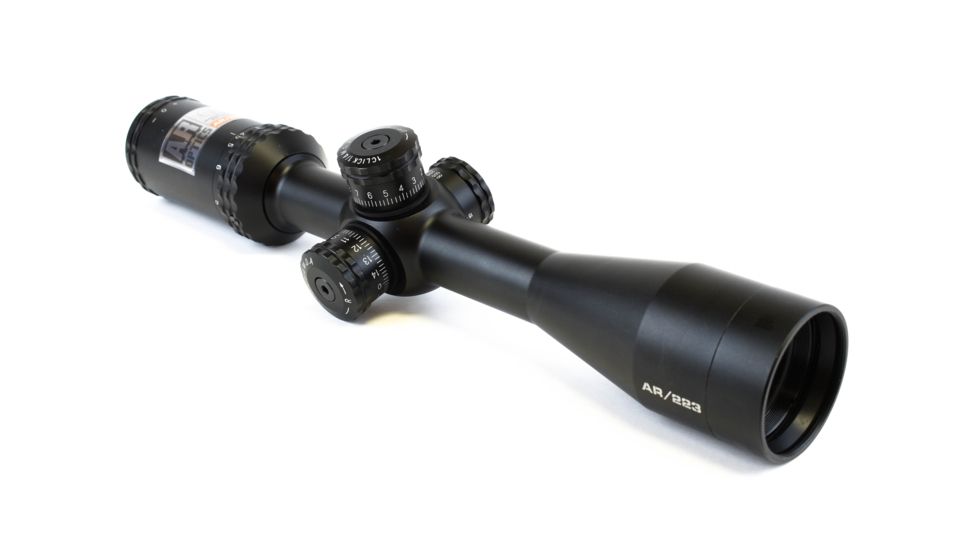 Bushnell AR Optics Rifle Scope, 4.5-18x40mm, 1 in Tube, Second Focal Plane, BDC Reticle, Matte Black, AR945184