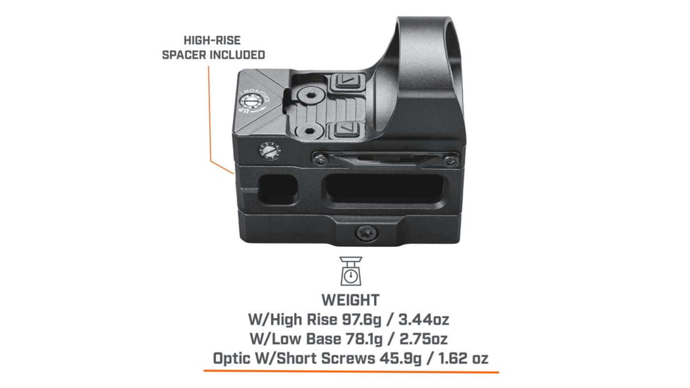 Bushnell AR Optics First Strike 2.0 Reflex Red Dot Sight, 3 MOA, Aimpoint Base, Matte Black, AR71XRS