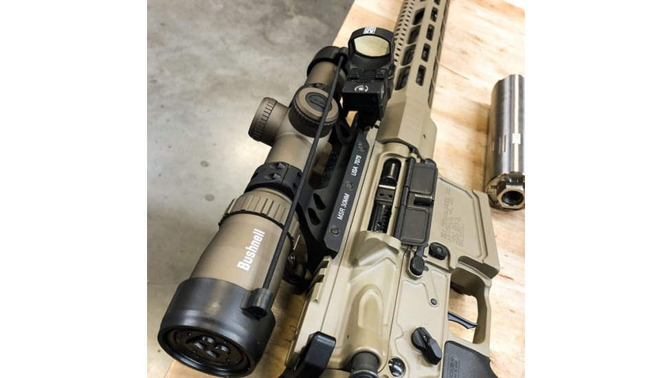 Bushnell AR Optics First Strike 2.0 Reflex Red Dot Sight, 3 MOA, Aimpoint Base, Matte Black, AR71XRS
