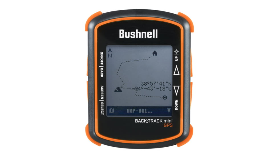 Bushnell BackTrack Mini GPS Trip Navigation, 128x128, Black, GPSBTM