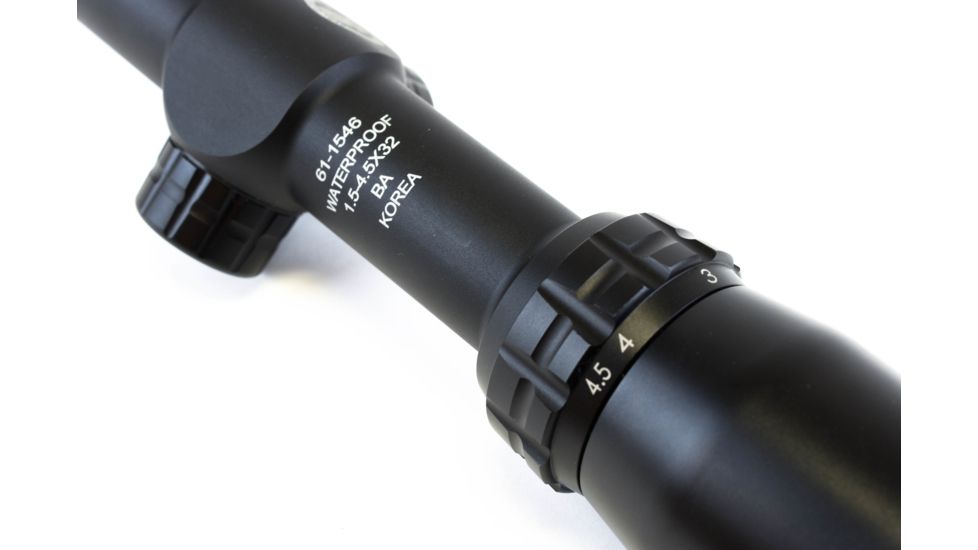 Bushnell Banner 1.5-4.5x32 Waterproof Rifle Scope, Matte Black, Multi-X Reticle 611546