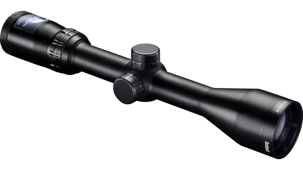 Bushnell Banner 3-9x40 Black Powder Rifle Scope, Mt. Black, Circle-X 613944