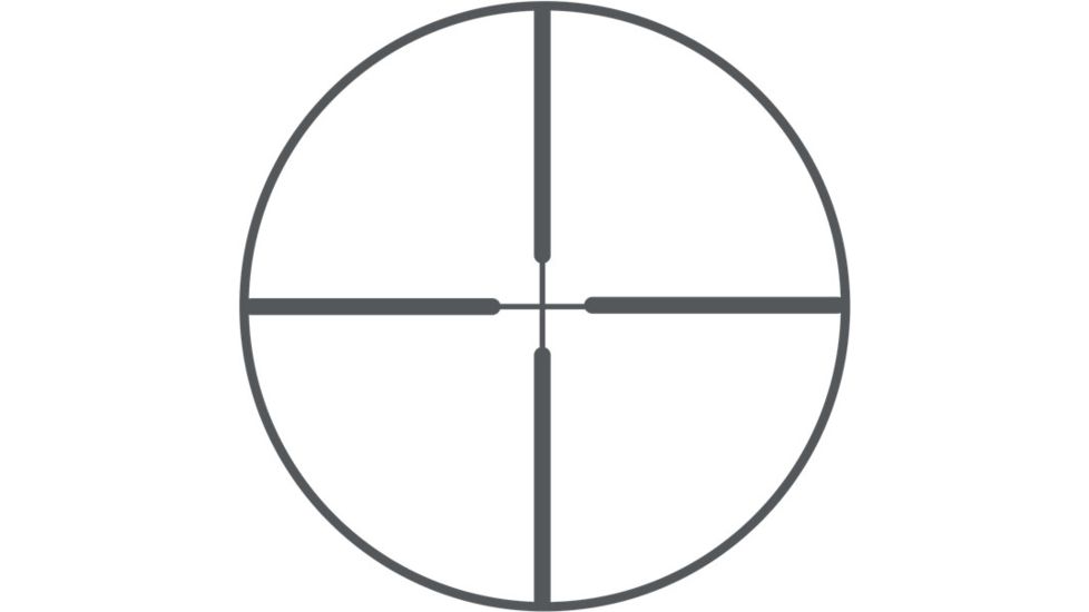 Bushnell Banner 3-9x40 Multicoated Rifle Scope, Matte Black w/Multi-X Reticle - 613948