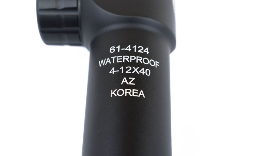 Bushnell Banner 4-12x40 Matte Black Multi-X Reticle Rifle Scope, 614124