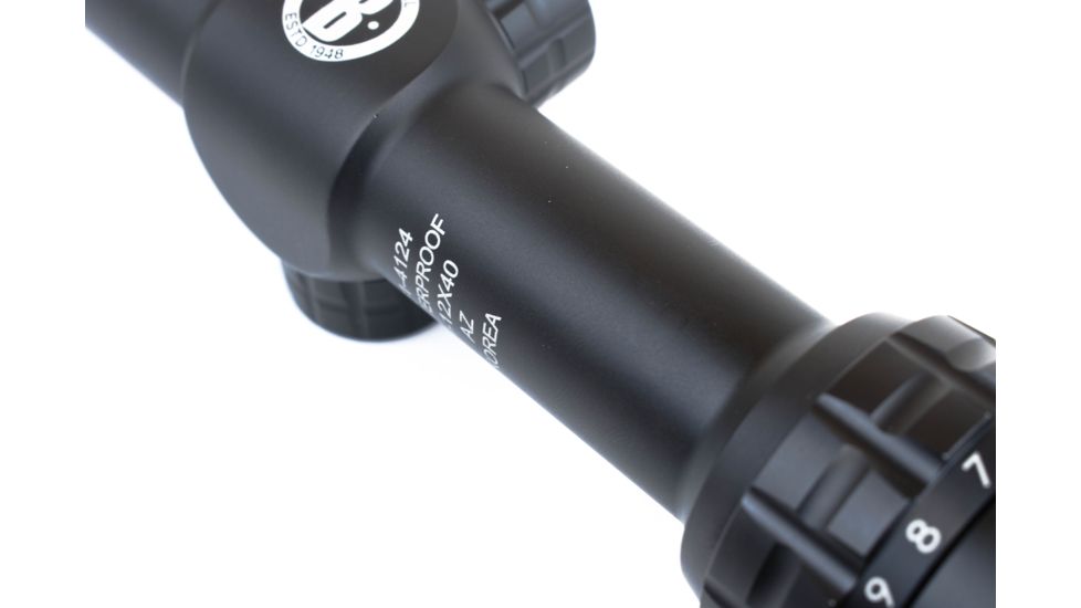 Bushnell Banner 4-12x40 Matte Black Multi-X Reticle Rifle Scope, 614124