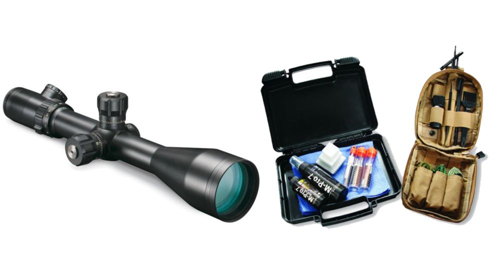 Bushnell Elite Tactical 6-24x50mm Rifle Scope, G2DMR Reticle ET6245FG and M Pro 7 Garrison Cleaning Kit 070-1507