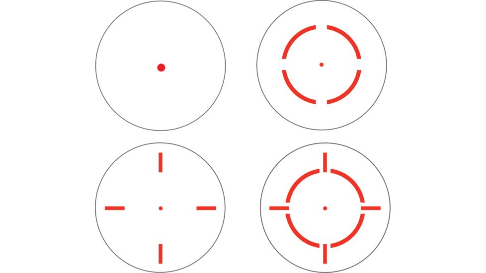Bushnell Elite Tactical 1x32mm Red Dot Sight, 30mm, Multi-Dot Reticle, Matte Black