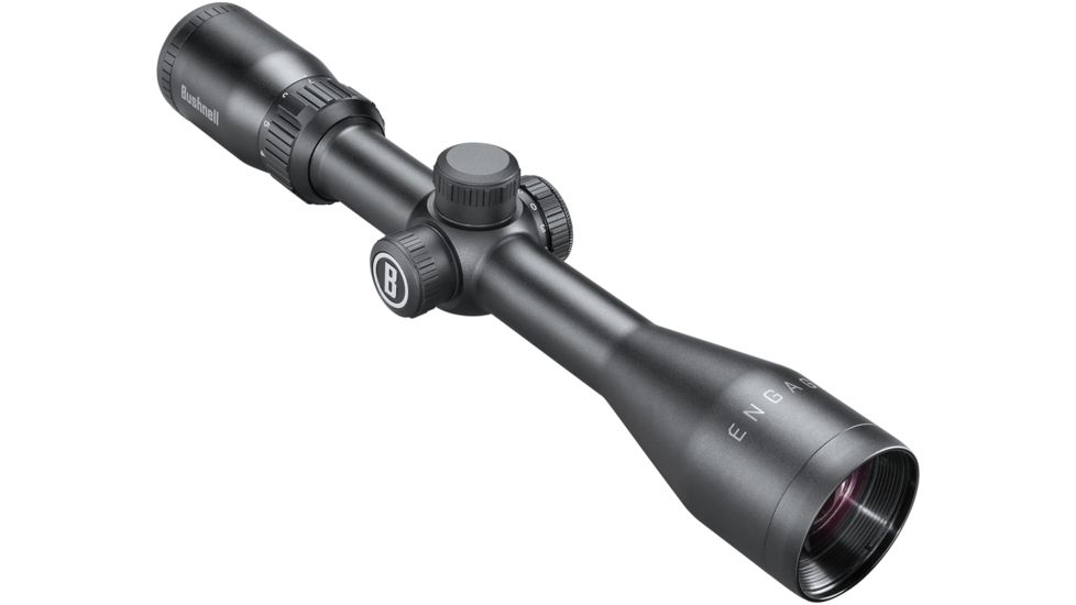 Bushnell Engage Rifle Scope, 3-9x40mm, 1 inch Tube, Second Focal Plane, Illuminated Multi-X Reticle, Black, RE3940BS9