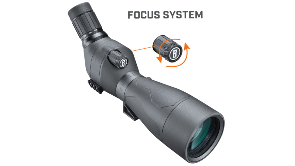 Bushnell Engage DX Spotting Scope, EXO, FMC, IPX7, Black, SENDX2680A