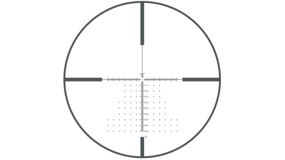 Bushnell Forge 2.5-15x50 Rifle Scope, Black, Deploy MOA Reticle, FFP, RF2155BF1
