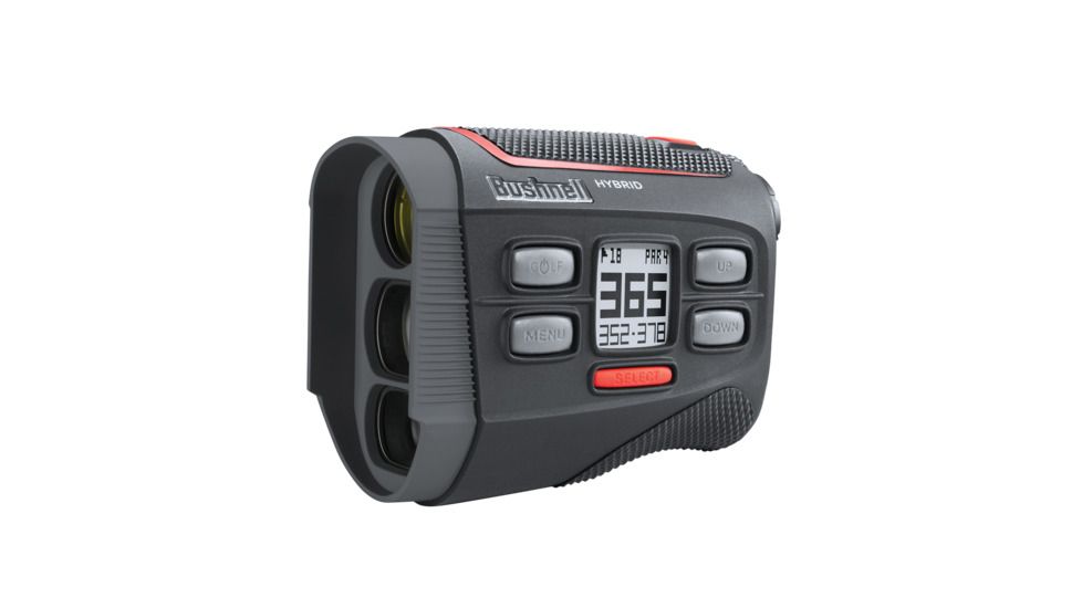 Bushnell Hybrid 5x20mm Golf Laser Rangefinder GPS, White, 5x magnification 201835