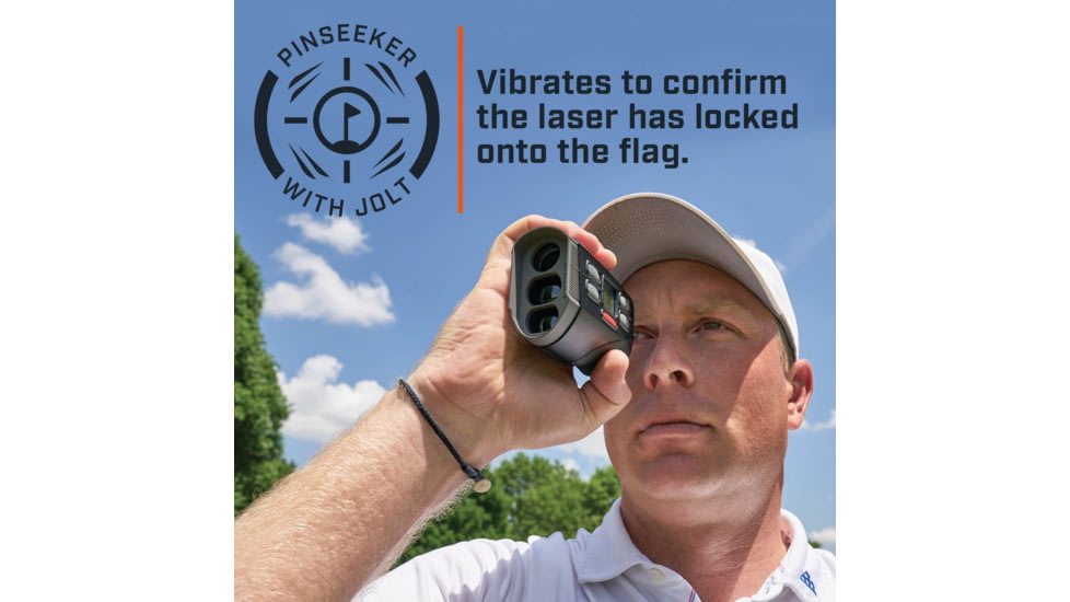 Bushnell Hybrid 5x20mm Golf Laser Rangefinder GPS, White, 5x magnification, 201835