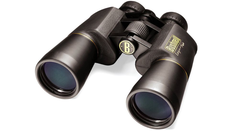 New, Bushnell Legacy WP 10x50 Porro Prism Waterproof Binoculars, Matte Black, 120150