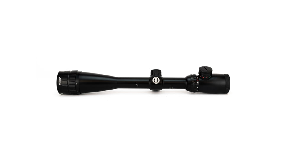 Bushnell Matte 4-16x40 Illuminated CF 500 Banner Rifle Scope, Matte Black, Box 614164B