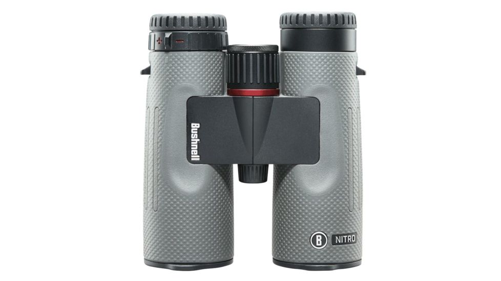 Bushnell Nitro 10x42 Binoculars, Gun Metal Gray, Roof Prism BN1042G