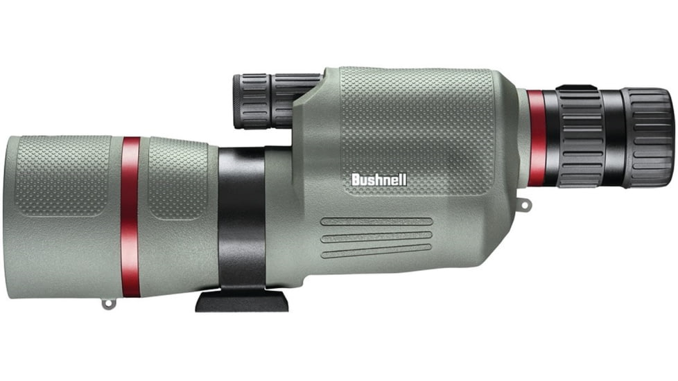 Bushnell Nitro 15-45x65mm Spotting Scope, Straight, Gun Metal Gray, ED Prime, Box 6L, SN154565G