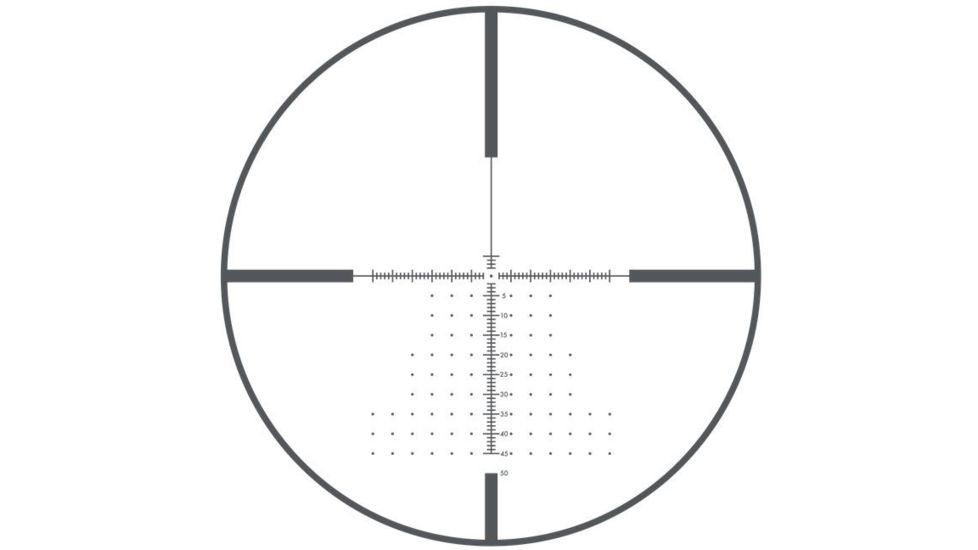Bushnell Nitro 4-16x44 Rifle Scope, Black, Deploy MIL Reticle, FFP, RN4164BF2