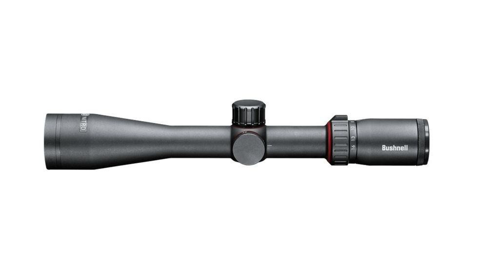 Bushnell Nitro 4-16x44 Rifle Scope, Black, Deploy MOA Reticle, FFP RN4164BF1
