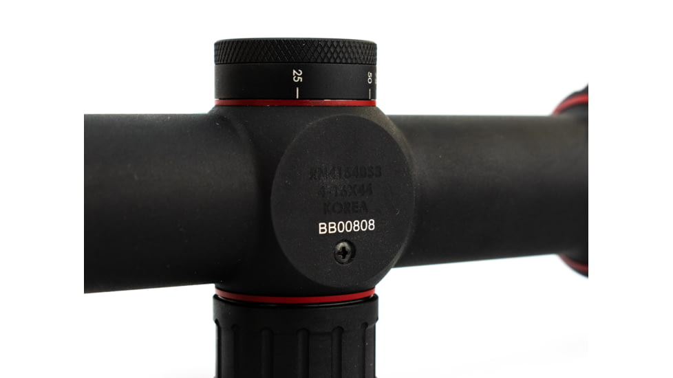 Bushnell Nitro Rifle Scope, 4-16x44mm, Second Focal Plane, Multi-X Crosshair Reticle, Black, RN4164BS3