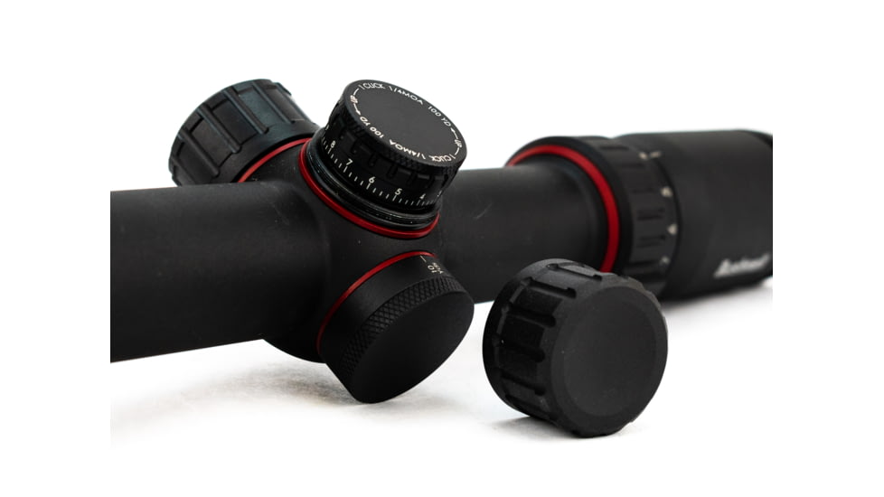 Bushnell Nitro Rifle Scope, 4-16x44mm, Second Focal Plane, Multi-X Crosshair Reticle, Black, RN4164BS3