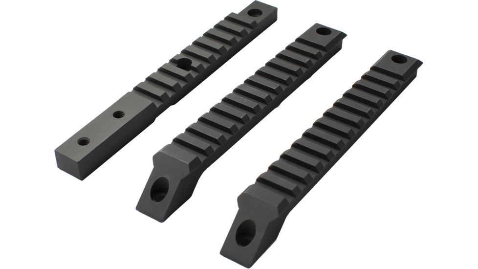 Bushnell Picatinny Rails for LMSS Black, Bottom, Top, Side, Box 081000