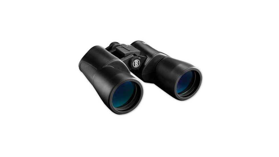 Bushnell Powerview 10x50 Roof Prism Binoculars, Black, Clam 151050