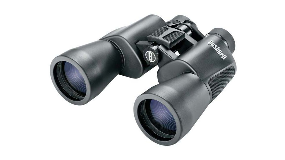 Bushnell PowerView WA 10x50mm Porro Prism Binoculars, Box Pack, Black, 131056, EDEMO1