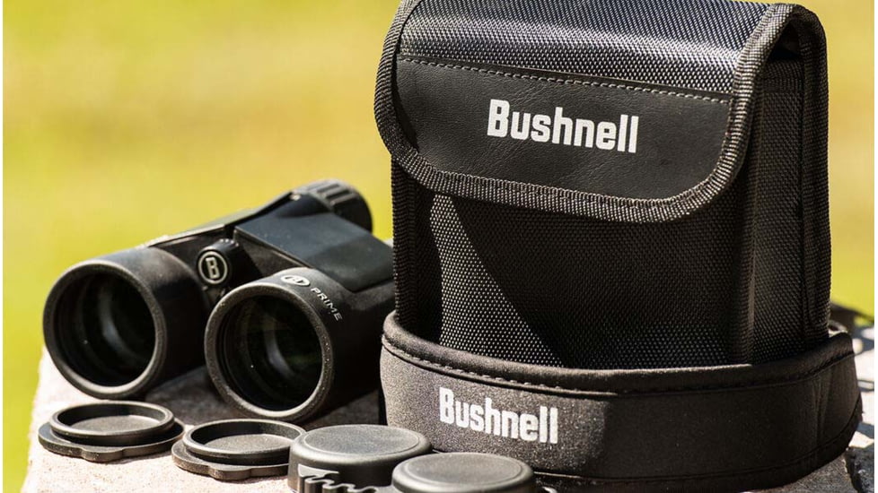 Bushnell Prime 12x50mm Roof Prism Binoculars, Matte, Black, BPR1250
