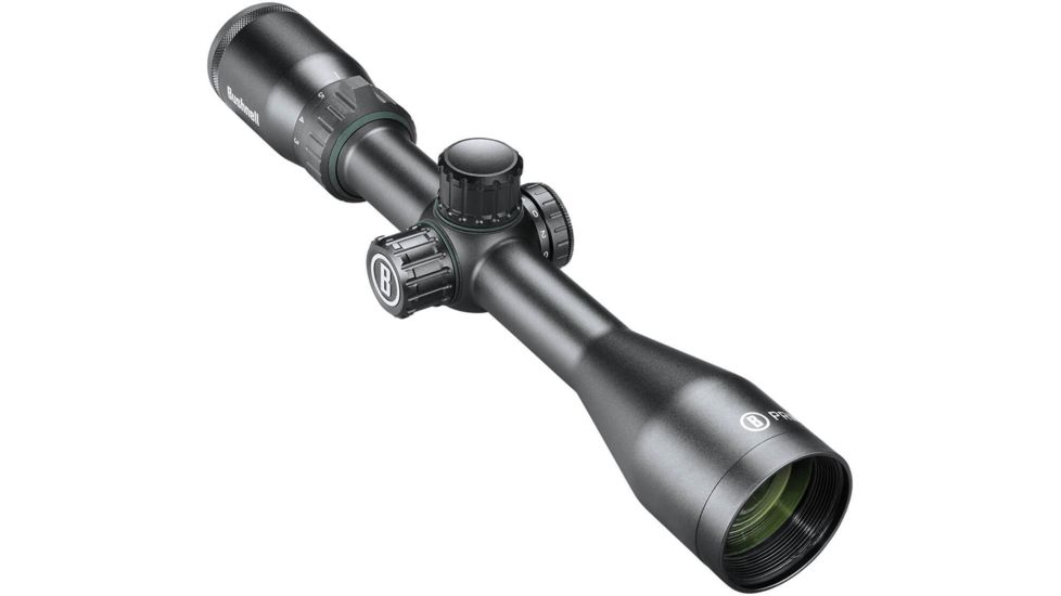 Bushnell Prime Rifle Scope, 3-9x40, 1 Inch Tube, Second Focal Plane, Illuminated Multi-X Crosshair, Black, RP3940BS9