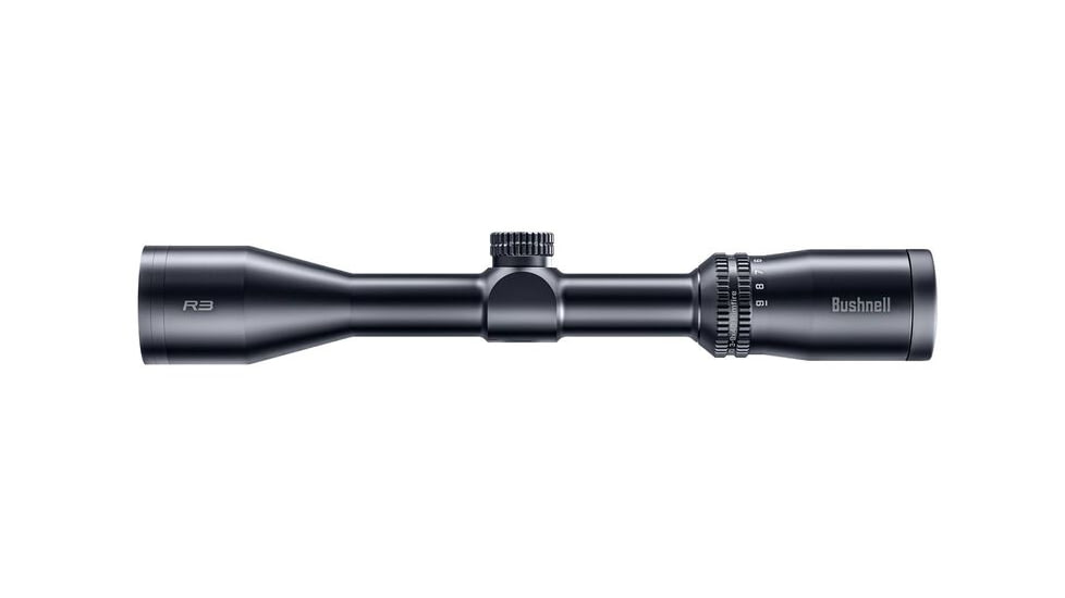 Bushnell R3 3-9X40mm 1in Tube Rifle Scope, Second Focal Plane, Multi-X, Black, R3-3940S3
